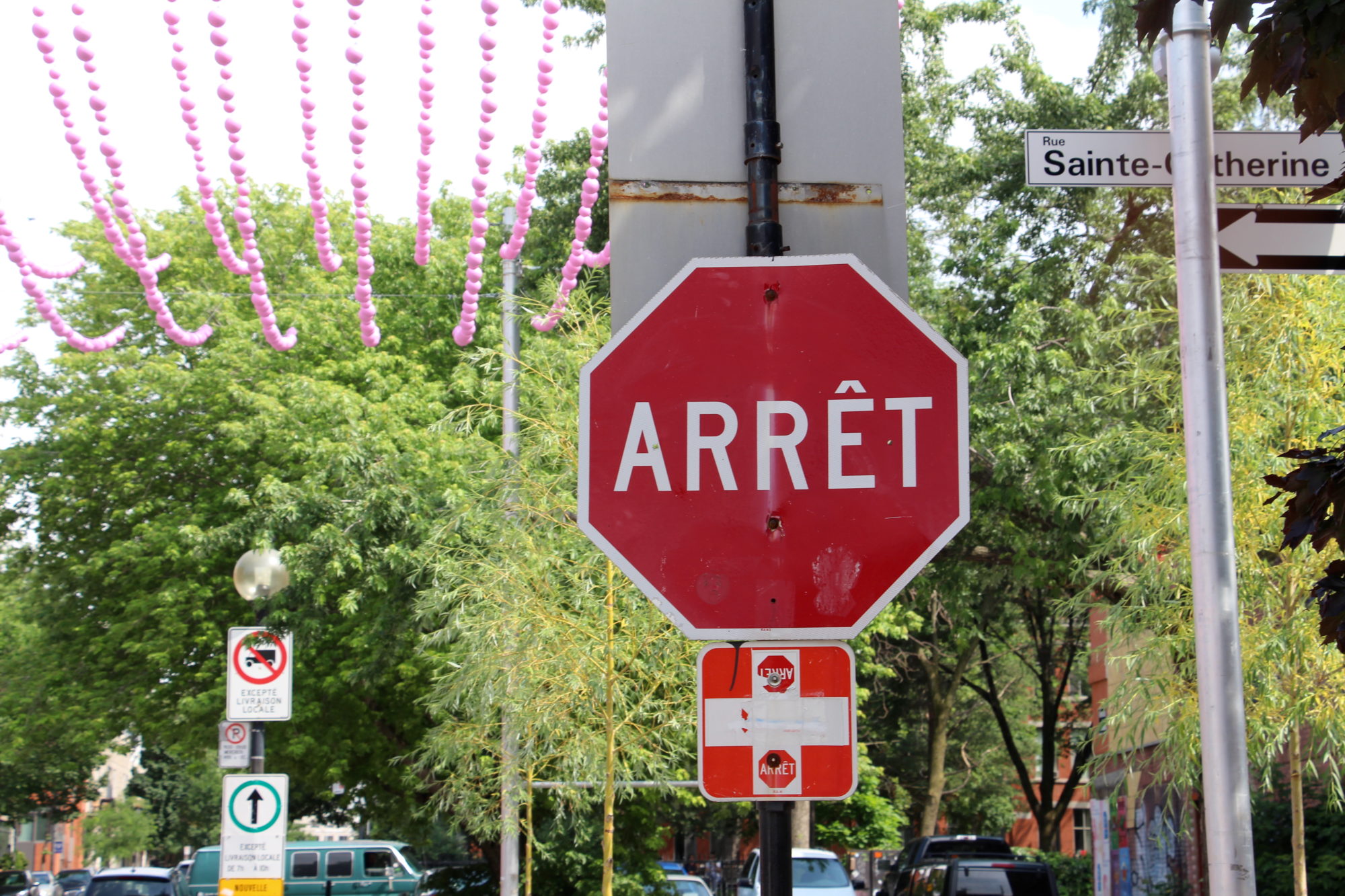 Montreals Street Signs – That Cheese Girls Paris