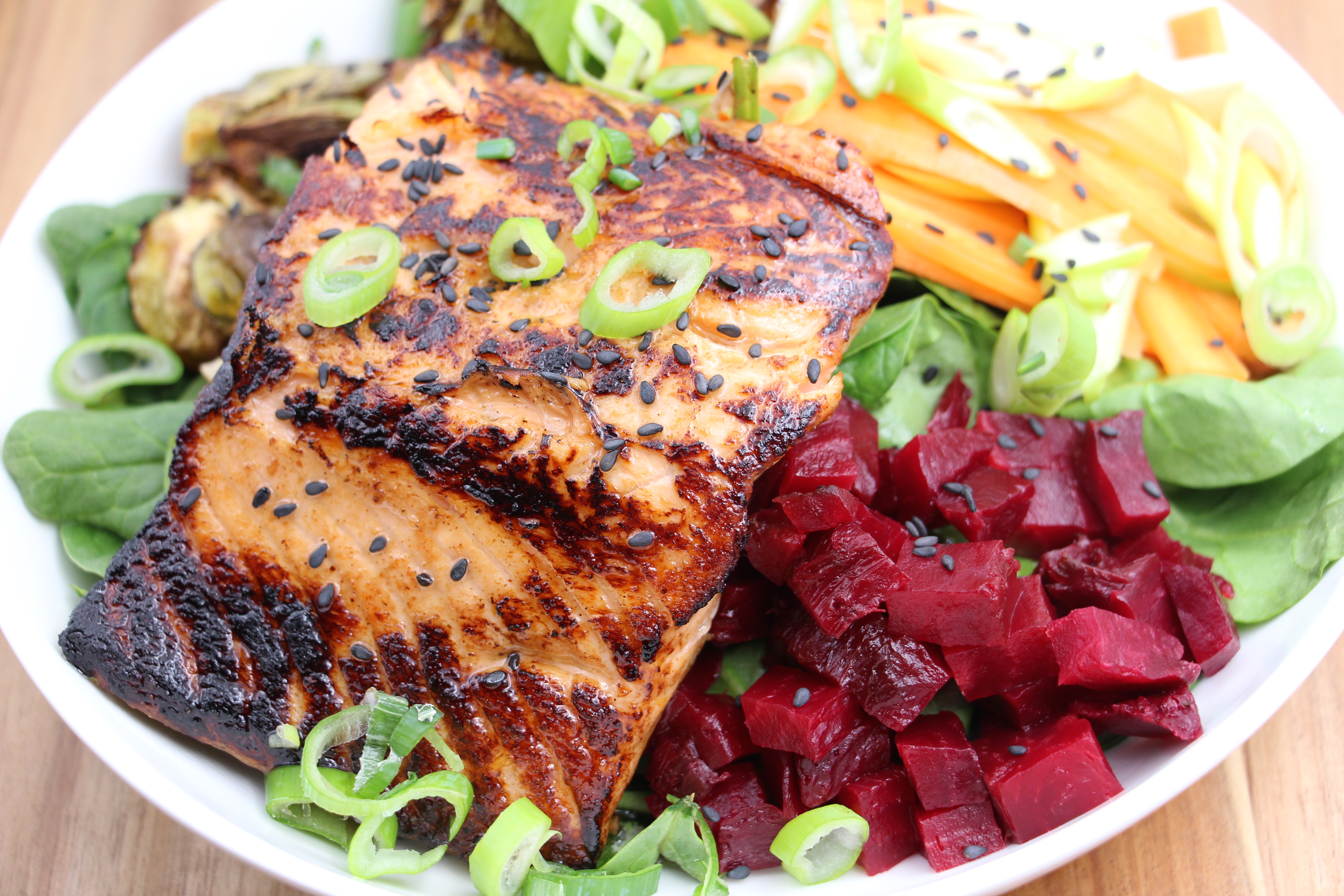 salmon bowl