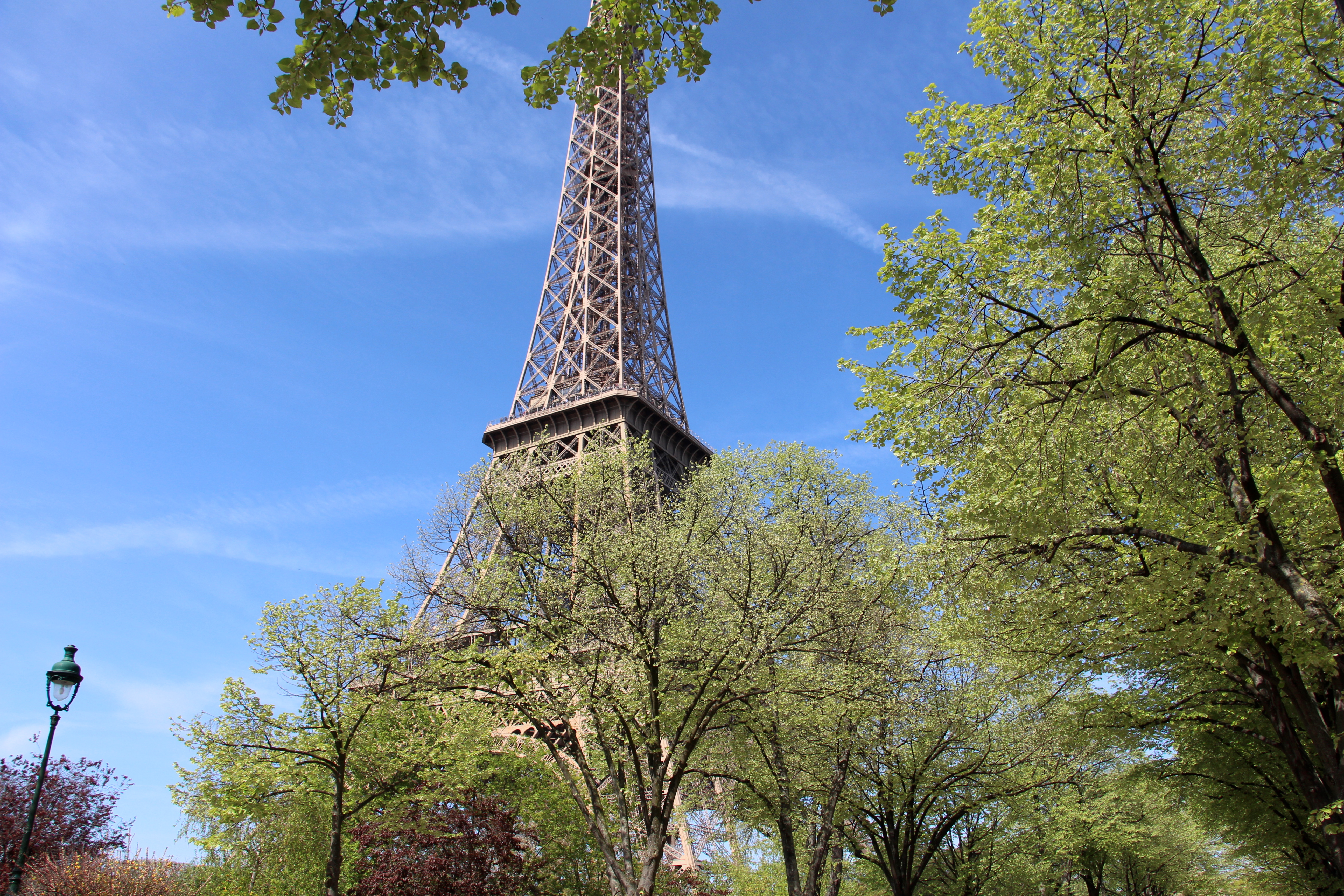 spring eiffel tower