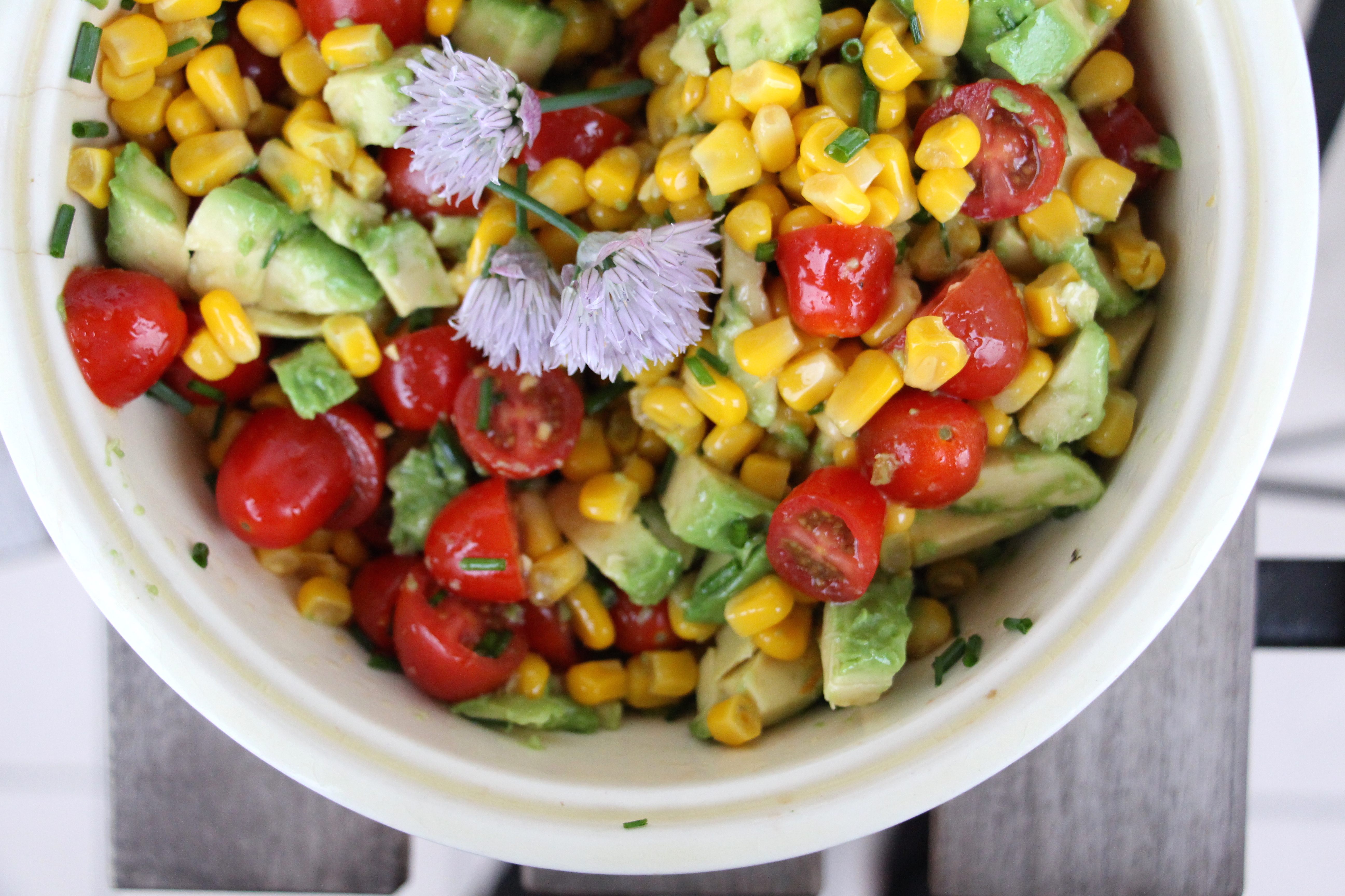 corn and tomato salad